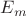 $\[
{E_m }
\]$