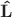${\bf \hat{L}}$
