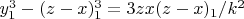 $y_1^3-(z-x)_1^3=3zx(z-x)_1/k^2$