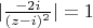 $|\frac{-2i}{(z-i)^2}|=1$