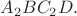 $A_2 BC_2 D.$