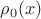 $\rho_0(x)$