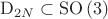 $$\mathrm{D}_{2N}\subset\mathrm{SO}\left(3\right)$$