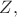 $Z{,}$