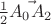 $\frac 12\vec{A_0A_2}$