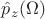 $\hat p_z(\Omega)$