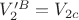 $ V'^B_{2} = V_{2c}$
