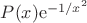 $P(x)\mathrm{e}^{-1/x^2}$