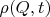 $\rho(Q,t)$