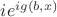 $ie^{ig(b,x)}$