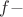 $f-$