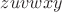 $zuvwxy$