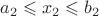 $a_2\leqslant x_2 \leqslant b_2$