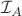 $\mathcal I_A$