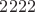 $2222$