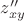 $ z''_{xy}$