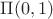 $\Pi(0,1)$