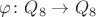 $\varphi\colon Q_8\to Q_8$ $\varphi\colon Q_8\to Q_8$