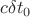 $c{\delta{t_0}}$