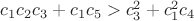 $c_1c_2c_3+c_1c_5>c_3^2+c_1^2c_4$
