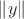 $\|y\|$ $\|y\|$