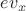 $ev_x$