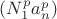 $(N_1^p a_n^p)$