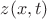 $z(x,t)$
