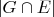 $\left| {G \cap E} \right|$