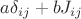 $a \delta_{ij} + b J_{ij}$