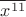$\overline{x^{11}}$
