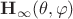 $\mathbf H_\infty(\theta, \varphi)$