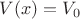 $V(x)=V_0$