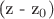 (z - z_0)