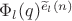$\Phi_l(q)^{\widetilde e_l(n)}$