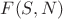 $F(S, N)$