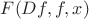 $F(Df, f, x)$