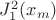 $J_1^2(x_m)$