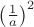 $\left(\frac1a\right)^2$