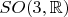 $SO(3,\mathbb{R})$