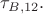 $\tau_{B,12}.$