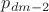 $p_{dm-2}$