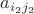 $a_{i_2 j_2}$