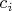 ${c_i}$