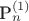 P^{(1)}_n