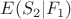 $E(S_2|F_1)$