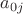 $a_{0j}$ $a_{0j}$