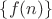 $\{ f(n) \}$