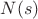 $N(s)$