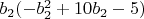 $b_2 (-b_2^2+10 b_2-5)$